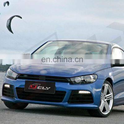 High Performance Body Kits For 2008 Volkswagen Scirocco Upgrade R-line Front Rear Bumpers Car Grille Rear Diffuser Side Skirt photo-3