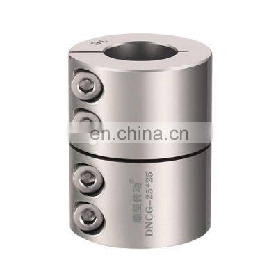 DNCG 304Stainless Steel High Rigid Clamping Couplings High Torque Integrated Structure Rigidity Couplings