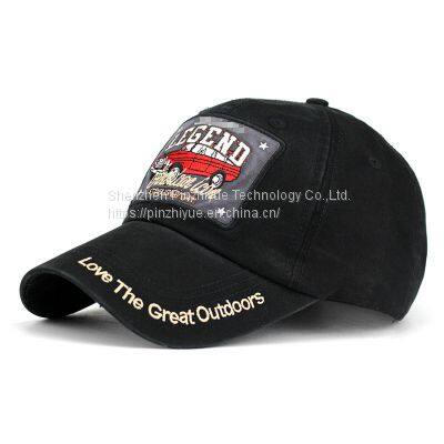 China Supplier 100% Cotton Sport Cap Baseball Cap for Sale photo-2