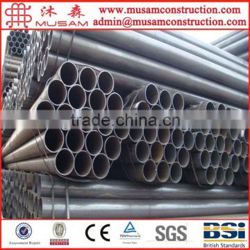 Color plastic painted steel pipe with inside and outside made in Tianjin ,China