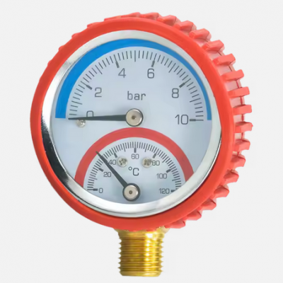 temperature and pressure test gauge China factory