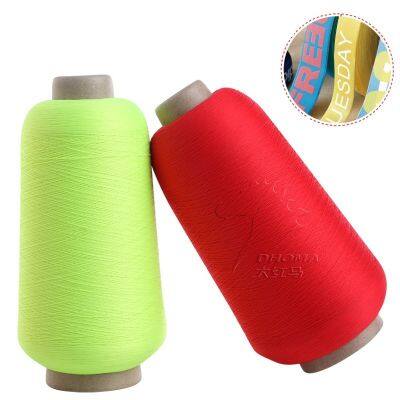 1000 Stock Colors High Stretch Nylon Yarn Hank Dyed Nylon 6 Yarn Low Breakage 40d-200d Nylon Dty Yarn for Elastic and Socks photo-5