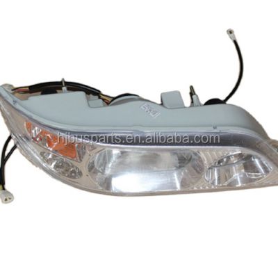 Bus front light China Bus Parts Bus Lights Right Headlight H-QZ600X218-2 LED Headlamp higer spare parts