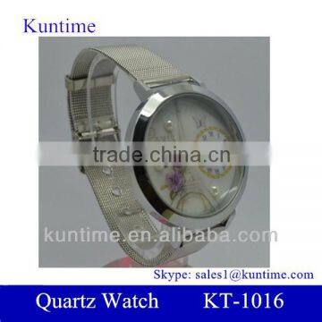 analog-digital stainless steel back quartz quality watches