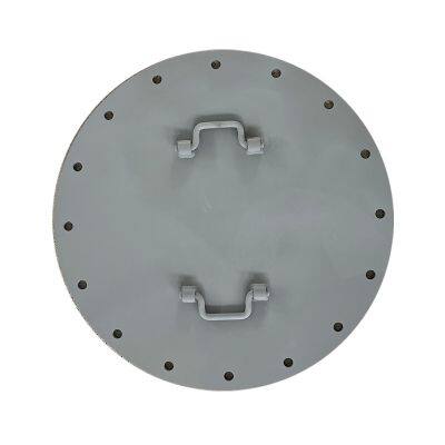 Marine steel fireproof watertight manhole cover hinged manhole cover