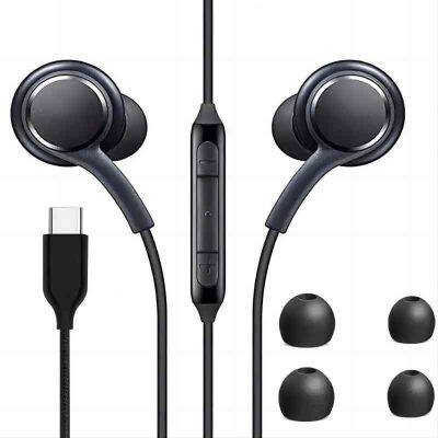 New AKG Wired Earbuds Headphones Type-C Earphones in-Ear Gaming Headset with Microphone for Samsung Galaxy Note 20 S24 ultra