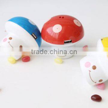10400mAh mushroom power bank portable travel charger