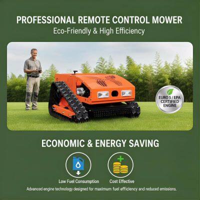 Vigorun VTC550-90 Professional Gasoline Mower 224cc 4.5kW Engine 550mm Deck 200m RC Range CE EPA for Commercial Landscaping