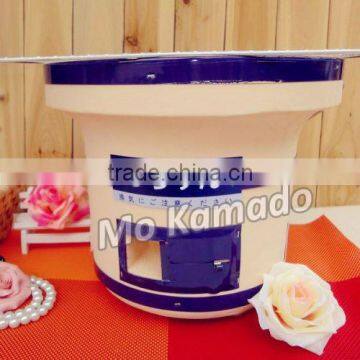 Japanese mini ceramic kamado bbq grill