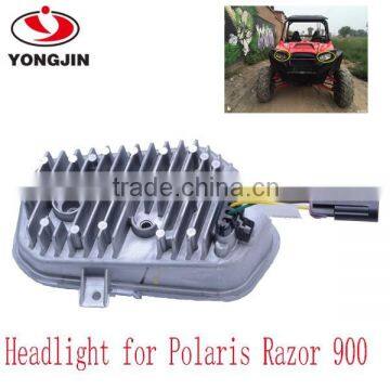 Super bright led headlight for polaris RZR 800/900 XP ATV UTV