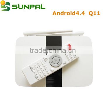 Stable Quality Cheap price Wholesale Quad Core Android tv box RK3128 Smart TV BOX In Stock Q11 for arabic UK iptv box