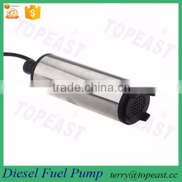 12V 60W DC Diesel Water Oil Fuel Transfer Pump Car Truck Camping Submersible 51mm Dia