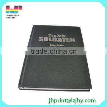 photo ablum printing/special finishing book/full color hot stamping book