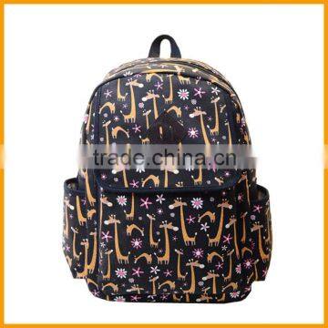 Hot Selling Emoji Printed High School Bag Backpack Quality Choice photo-3