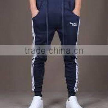 navy blue with white trim joggers