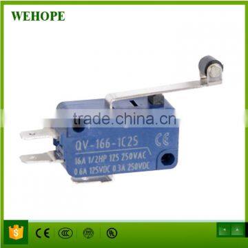 QV-16 micro switch 220v, mini micro switch, micro limit switch