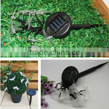 RYP2987 10 led solar dragonfly light