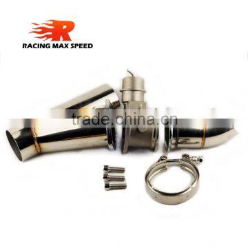 3 Inch Type y 304 Stainless Steel Exhaust Pipe Vacuum Valve With Switch photo-3