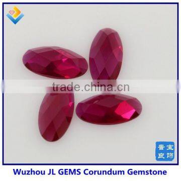 fashion oval Synthetic Corundum Ruby Price 5#