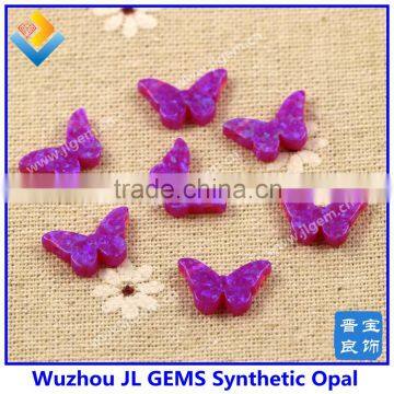 Synthetic Opal Jewelry Pink Op61 Butterfly Pendant for Making Necklace and Bracelet photo-5