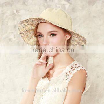 China wholesale printed cheap bucket hat for women