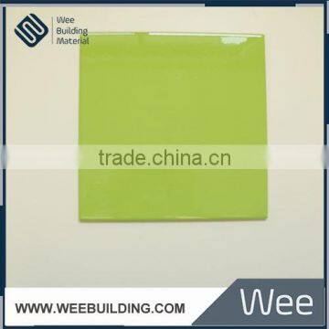 200x200mm Bright Green Color Ceramic Tiles For Decorative