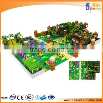 Jungle theme indoor games for kids amusement park equipment