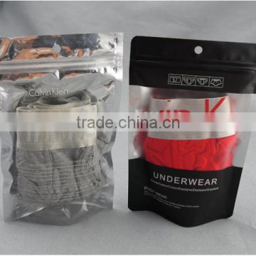 apparel and industrial use recyclable plastic zipper bag feature