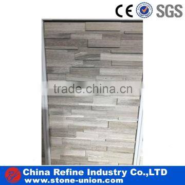 White Wood Culture stone/Wall panel/slate