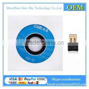New Plug and Play High Speed Mini Usb Wireless Bluetooth CSR 4.0 CSR8510 Chipset USB Bluetooth Dongle Adapter photo-2