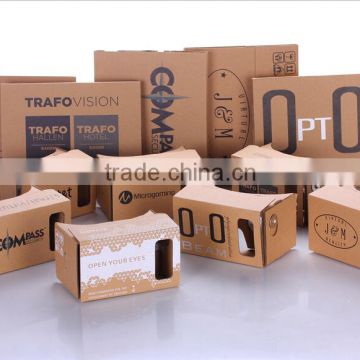 Manufacture Best Quality VR Cardboard Google with custom printing