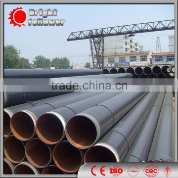 A53 Gr.B epoxy lined spiral steel pipe