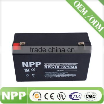 6v10ah lead acid battery for UPS