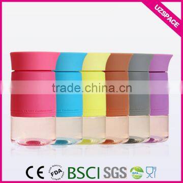 Plastic Material and CE / EU, CIQ, FDA, LFGB, SGS Certification tritan infuser water bottle
