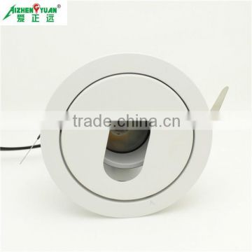 aluminum recessed led ceiling lamp housing parts (no chip)