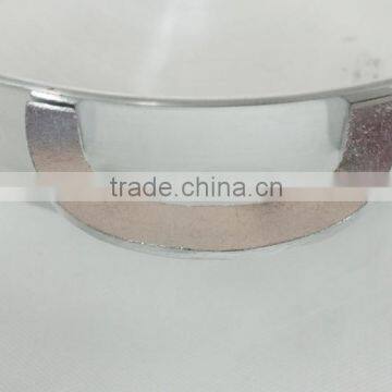 Satin Polished PRESSING Aluminum Casserole Set With Glass Lids and Single Bottom MSF-6602 photo-6