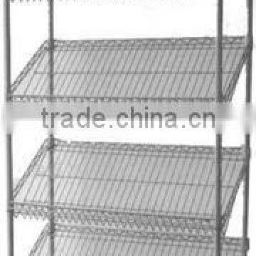 2015 XH-Style Modern Design New Style Wire Shelf Wire Mesh Racking