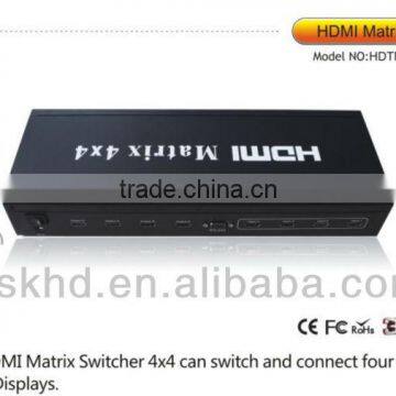 High quality 4x4 hdmi splitter hdmi Matrix splitter switcher-- factory supply directly!