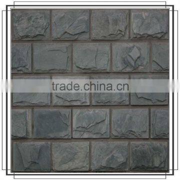 Black slate wall covering decorative hanging slate