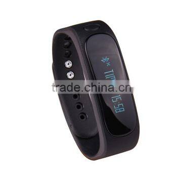 2015 Newest & Hot Selling Bracelet Smart Band E02 Compatible With Ios 0.84 Inch OLED Fitness Wristband photo-3