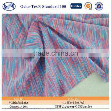 knitted polyester spandex tactel velvet fabric