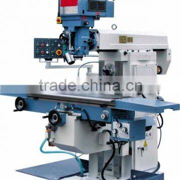 Turret Milling machine Horizontal and vertical, taiwan made mill head