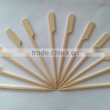 disposable gunshaped bamboo skewer in length 7cm or 10cm