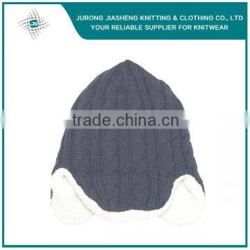 100% Acrylic Jacquard Canada Custom Earflap Cap photo-3