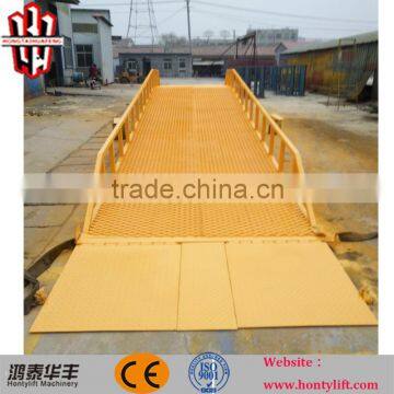 14 TON mobile container loading ramps for trailers and forklift with CE