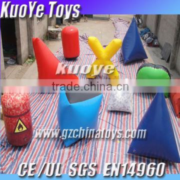 inflatable small bunker field,paintball bunker games,high quality bunker paintballs