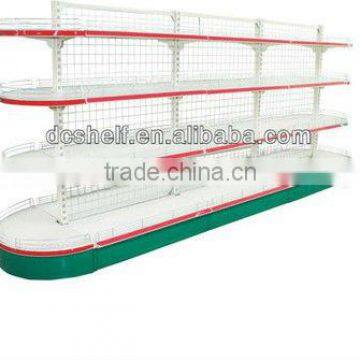 Dachang Manufacturer Light Duty DC-8H Mesh Backed Supermarket Shelf