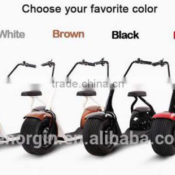 18*9.5 Car Tyre Seev Citycoco Harley Style Scrooser 800w Brushless Mobility Scooter for Adult Electric Chopper Motorcycle photo-5