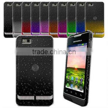 PC raindrop hard Mobile Phone Case cover for MOTO XT390