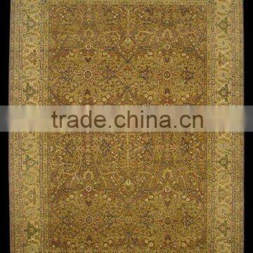 9123 Brown/Camel Hadji Jalili Carpets made with fine wool